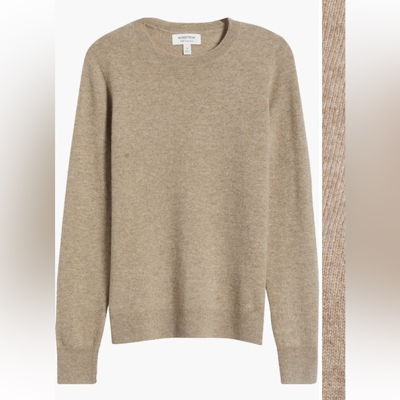 CASHMERE NORDSTROM CREWNECK SWEATER - Picture 4 of 6